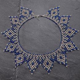 Seed bead necklace