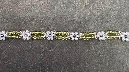 Beaded daisy chain.