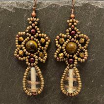Starflower earrings