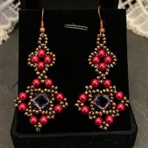 Tudor earrings