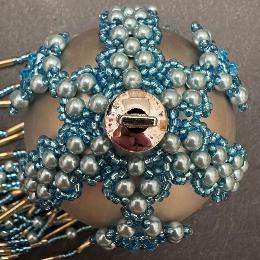 Baroque bauble viewed from the top.